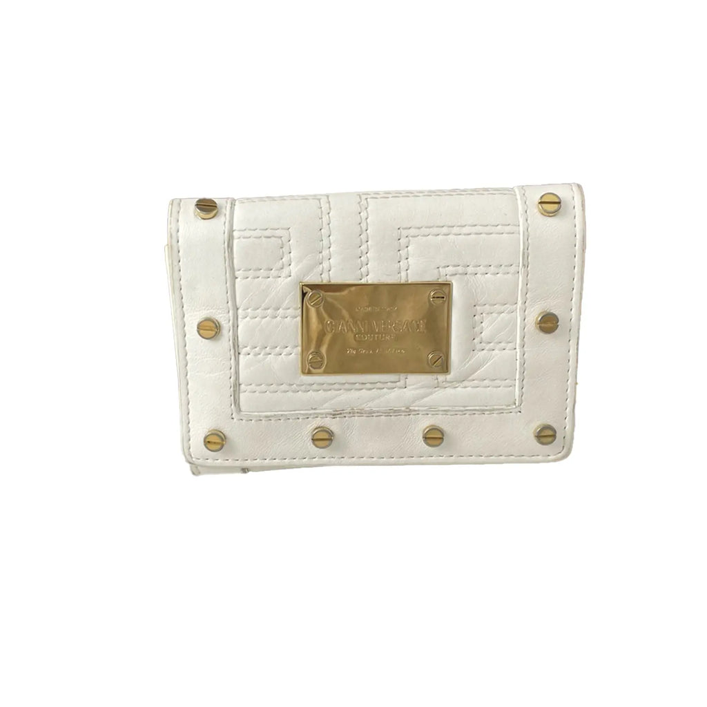 Versace Leather Card Holder Wallet 11×7cm