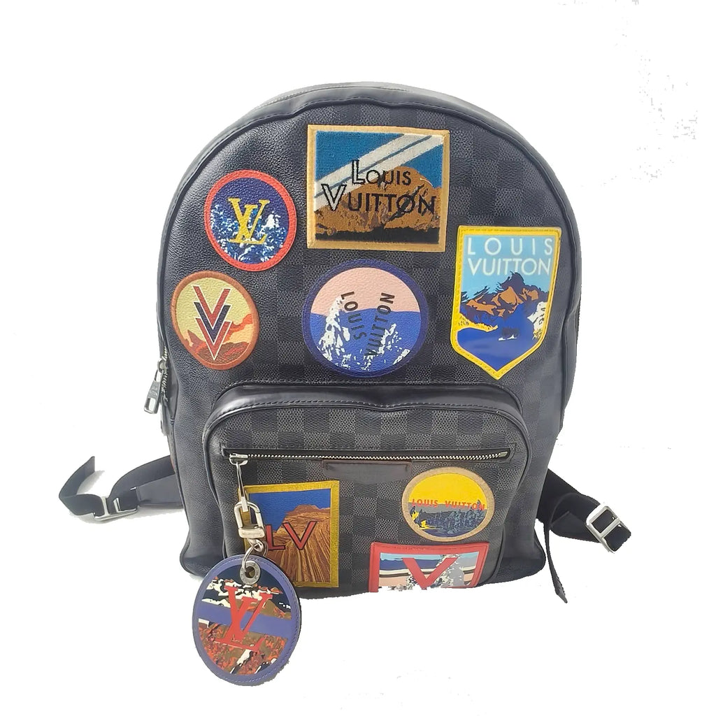 Louis Vuitton Damier Graphite Backpack 30×12×37cm