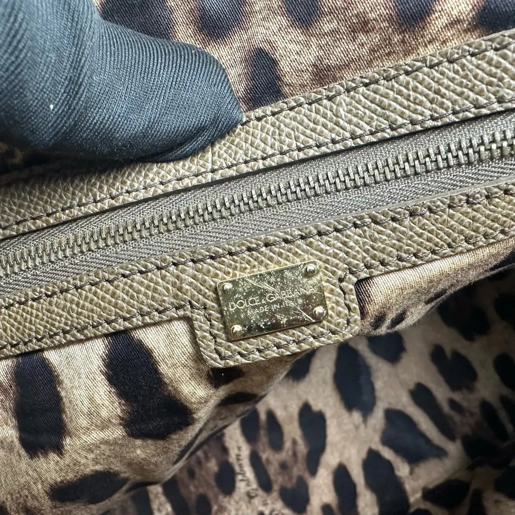 Luckybags D&G Colorblock Tote Shoulder Bag – 34×29×16cm