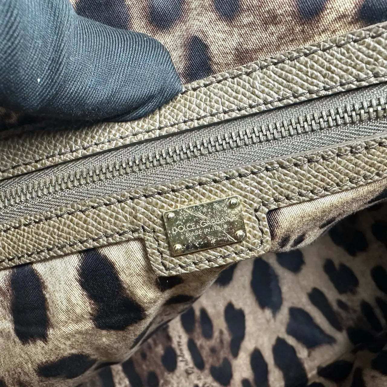 Luckybags D&G Colorblock Tote Shoulder Bag – 34×29×16cm