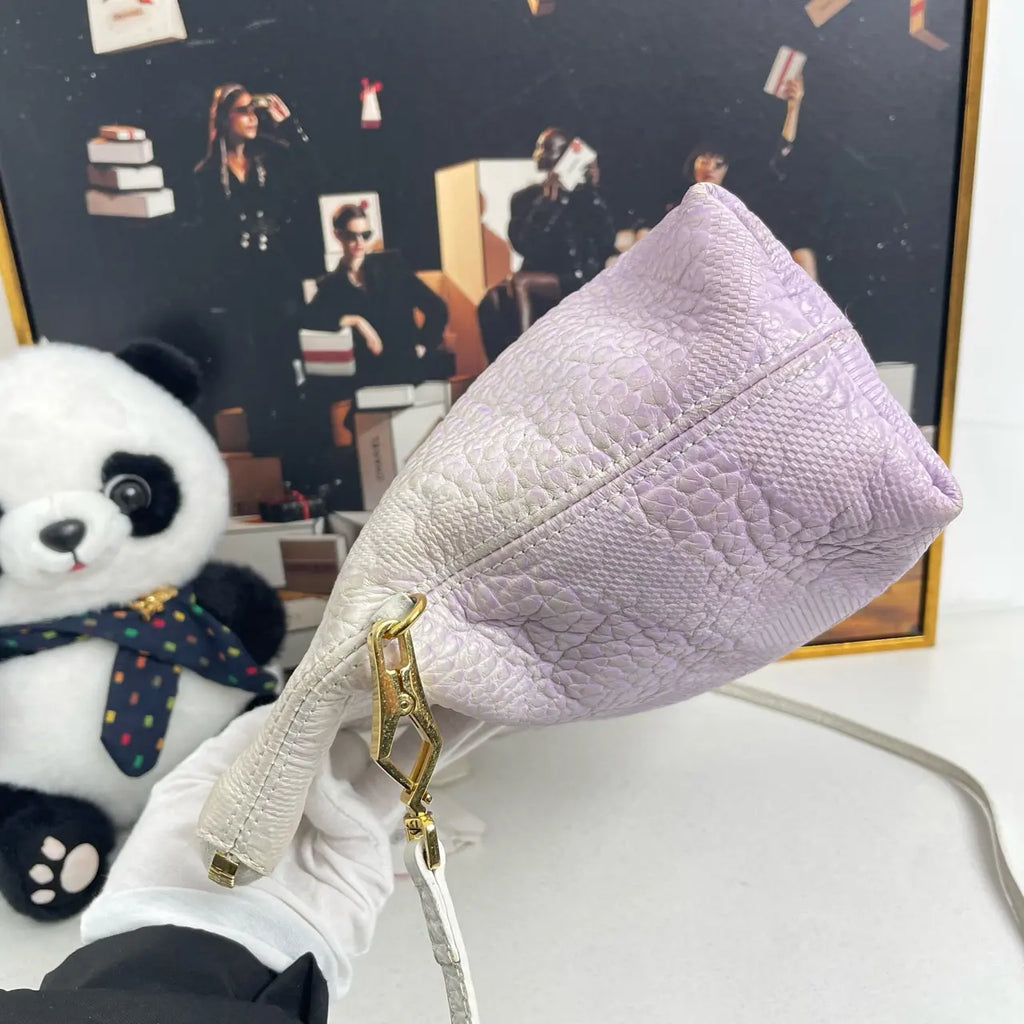 Luckybags Burberry Gradient Purple Crossbody Bag – 28×24×10cm