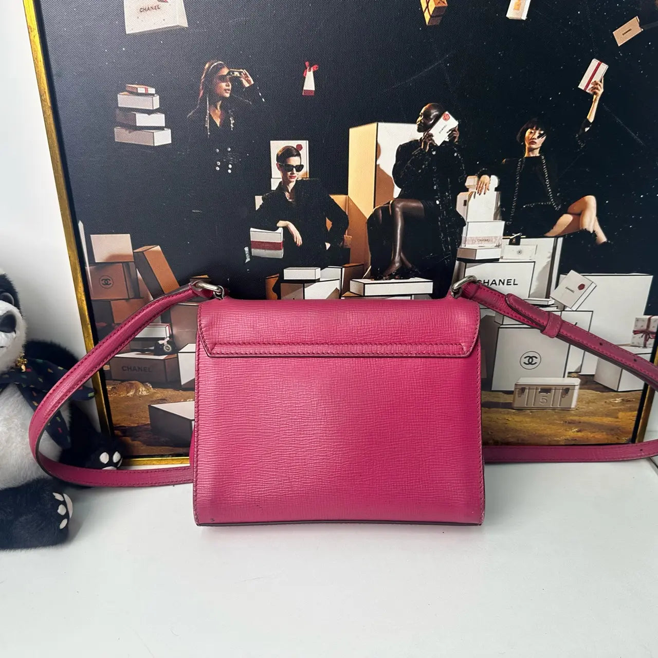 Luckybags D&G Pink Shoulder Bag – 22×17.5cm