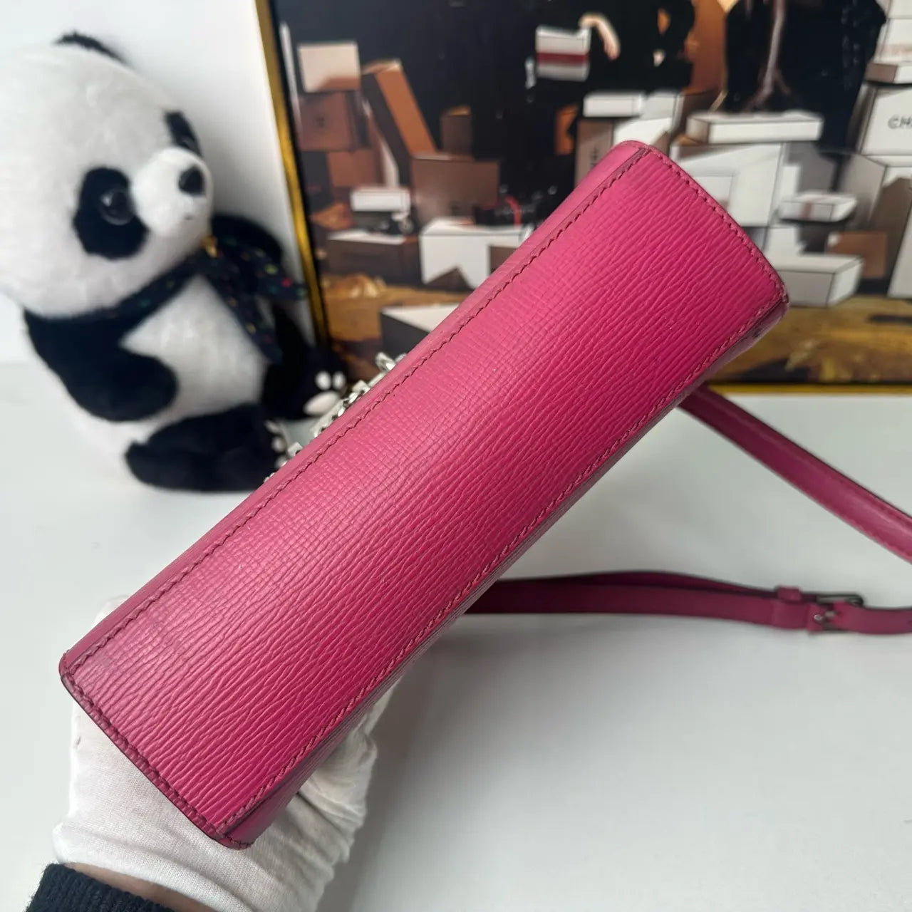 Luckybags D&G Pink Shoulder Bag – 22×17.5cm