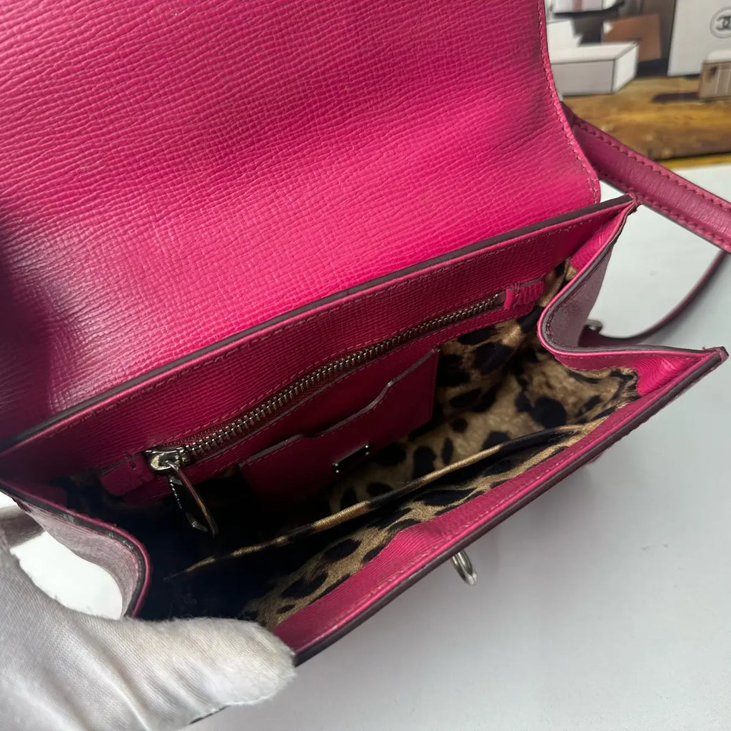 Luckybags D&G Pink Shoulder Bag – 22×17.5cm