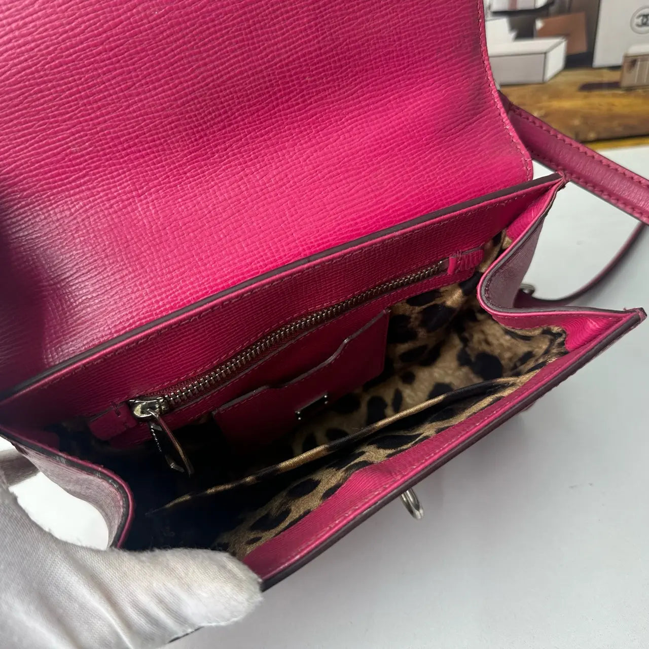 Luckybags D&G Pink Shoulder Bag – 22×17.5cm