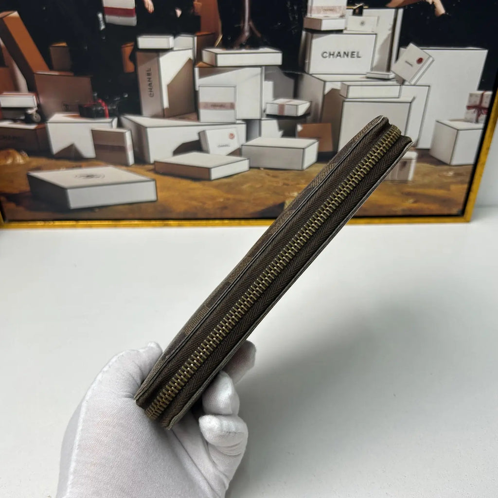 Luckybags Louis Vuitton Damier Long Wallet – 19.5×10×2cm