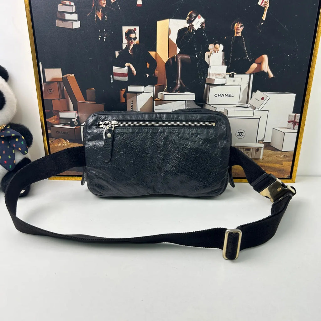 Gucci Leather Belt Bag 25×16cm – 95% New