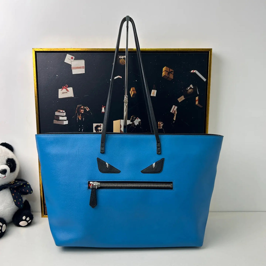 Luckybags Fendi Leather Shoulder Bag – 36×14×28cm