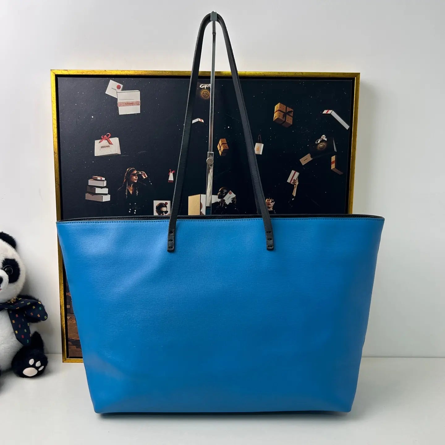 Luckybags Fendi Leather Shoulder Bag – 36×14×28cm