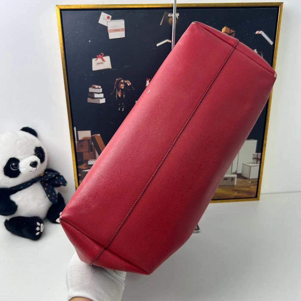 Fendi Monster Leather Tote Bag 36×14×28cm