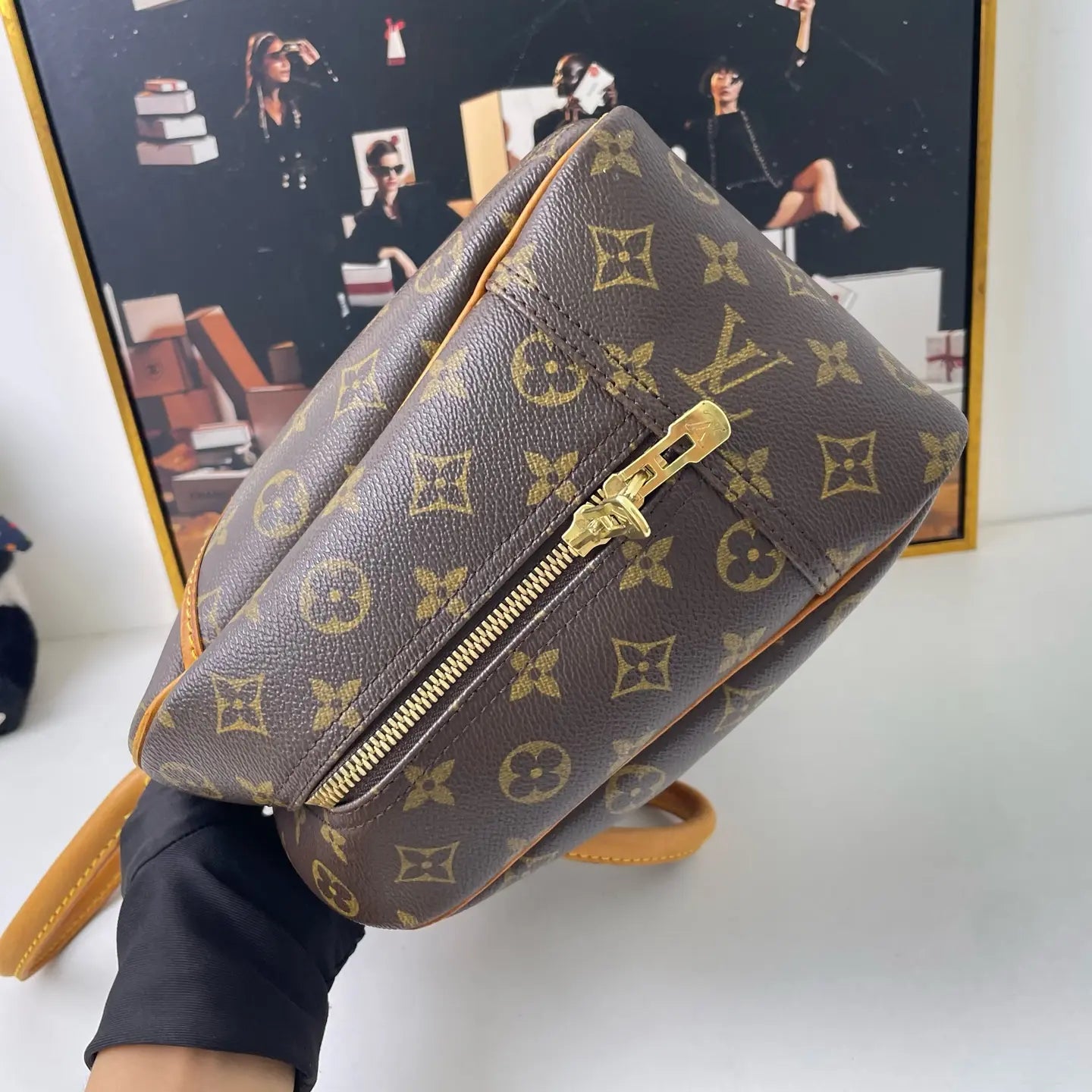 Louis Vuitton Monogram Jeannie Handbag 35×13×25cm – 95% New