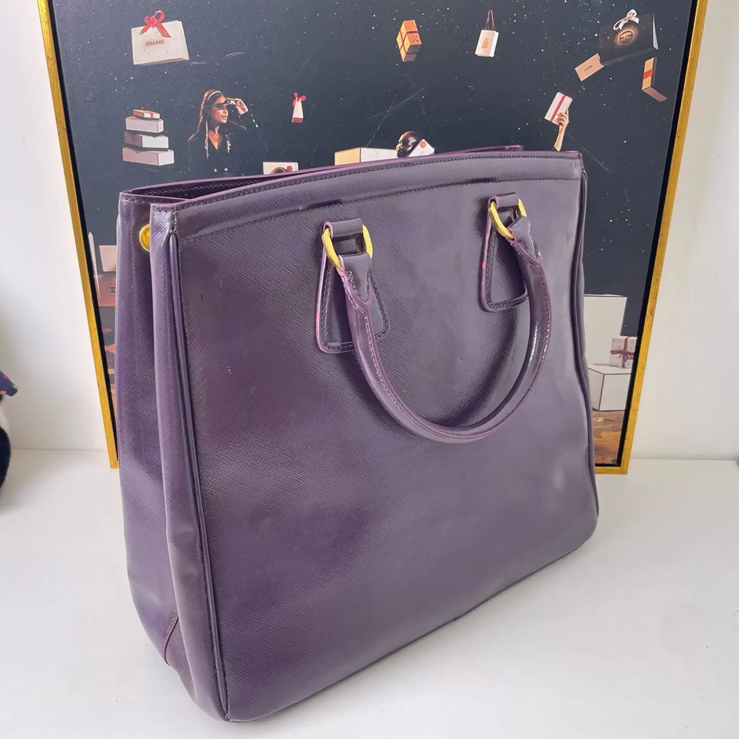 Louis Vuitton Damier Ebene Papillon Bag 30×15cm – 97% New