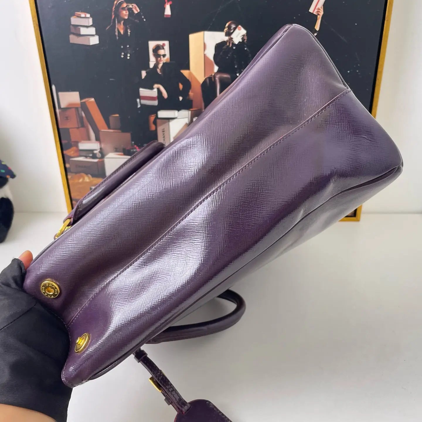 Louis Vuitton Damier Ebene Papillon Bag 30×15cm – 97% New