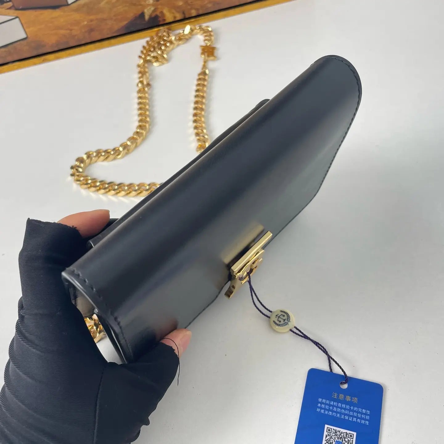 Burberry Chain Crossbody Bag 17×6cm