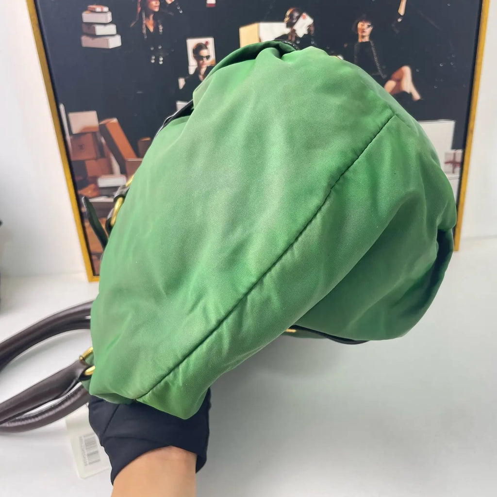 Prada Nylon Tote Handbag 34×15cm