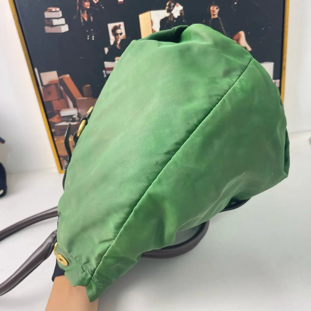 Prada Nylon Tote Handbag 34×15cm