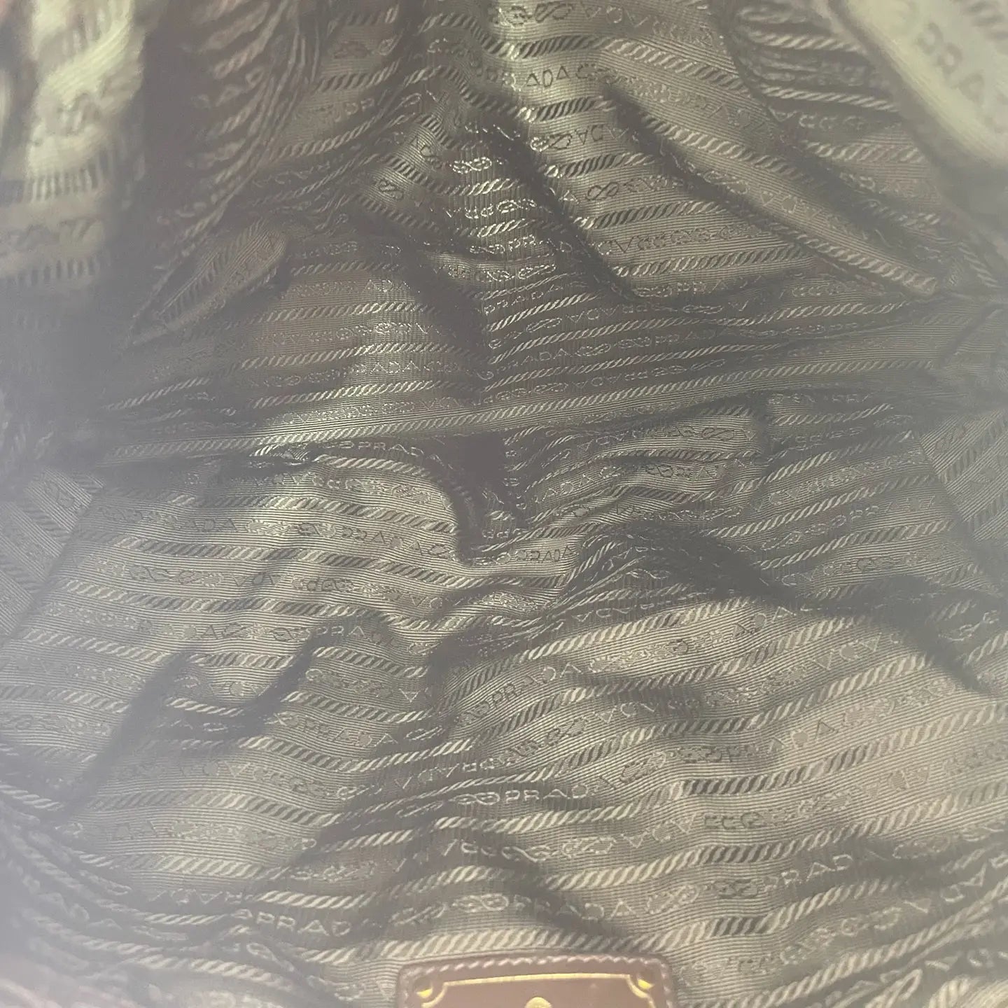 Prada Nylon Tote Handbag 34×15cm