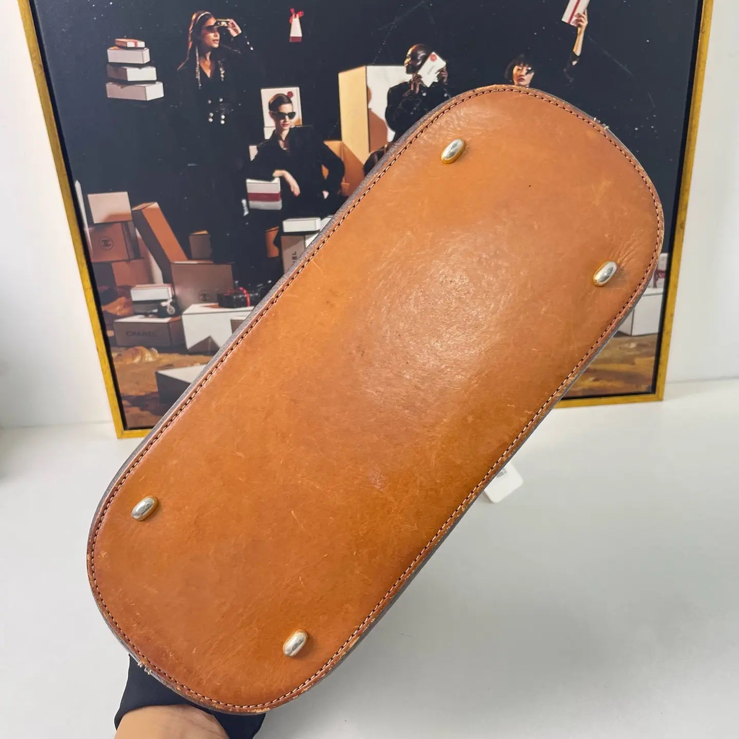 Celine Vintage Shell Bag 30×12.5cm