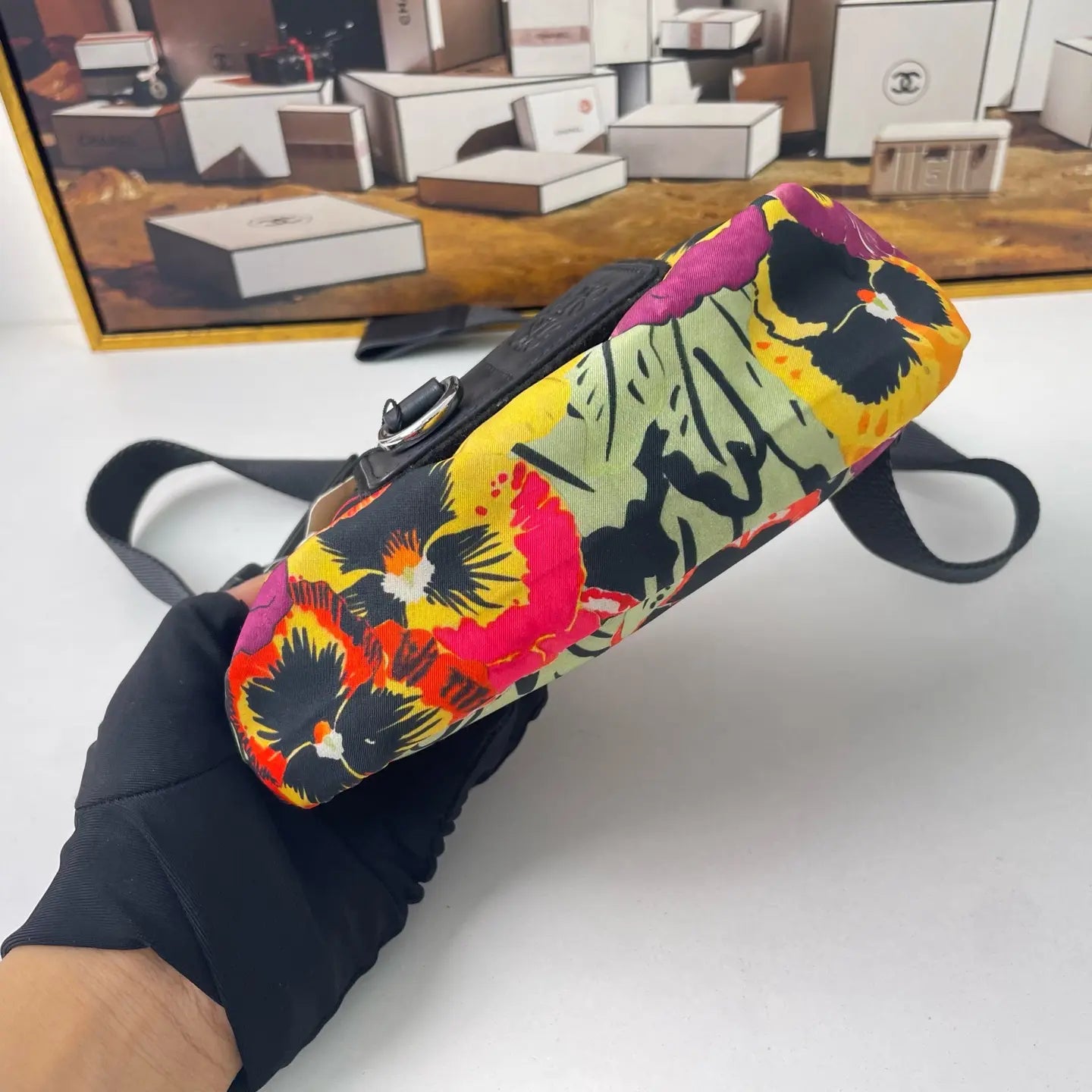 Loewe Floral Belt Bag 16×10cm