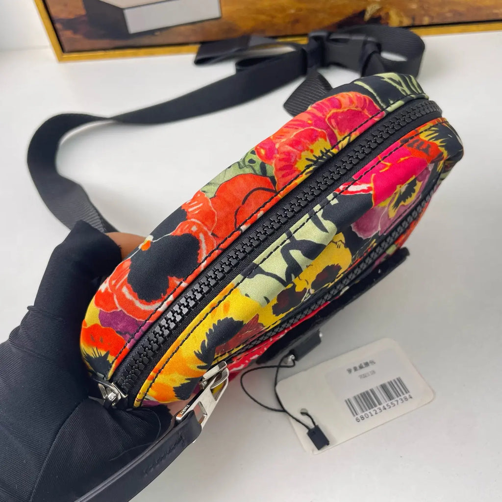 Loewe Floral Belt Bag 16×10cm