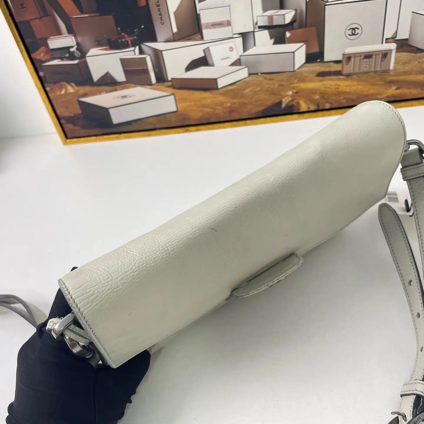 Prada Accordion Crossbody Bag 23×4cm