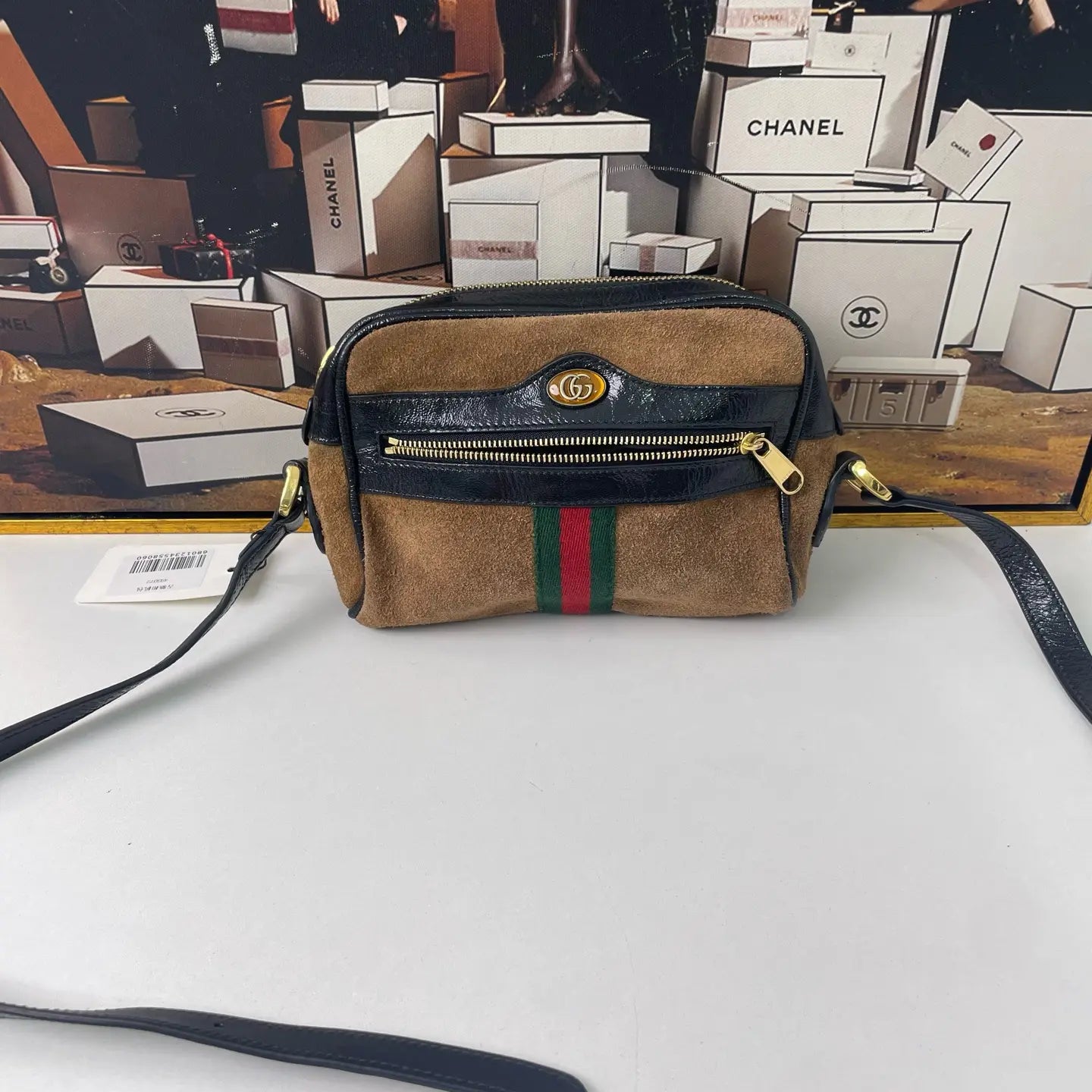 Gucci Camera Crossbody Bag 18×13cm