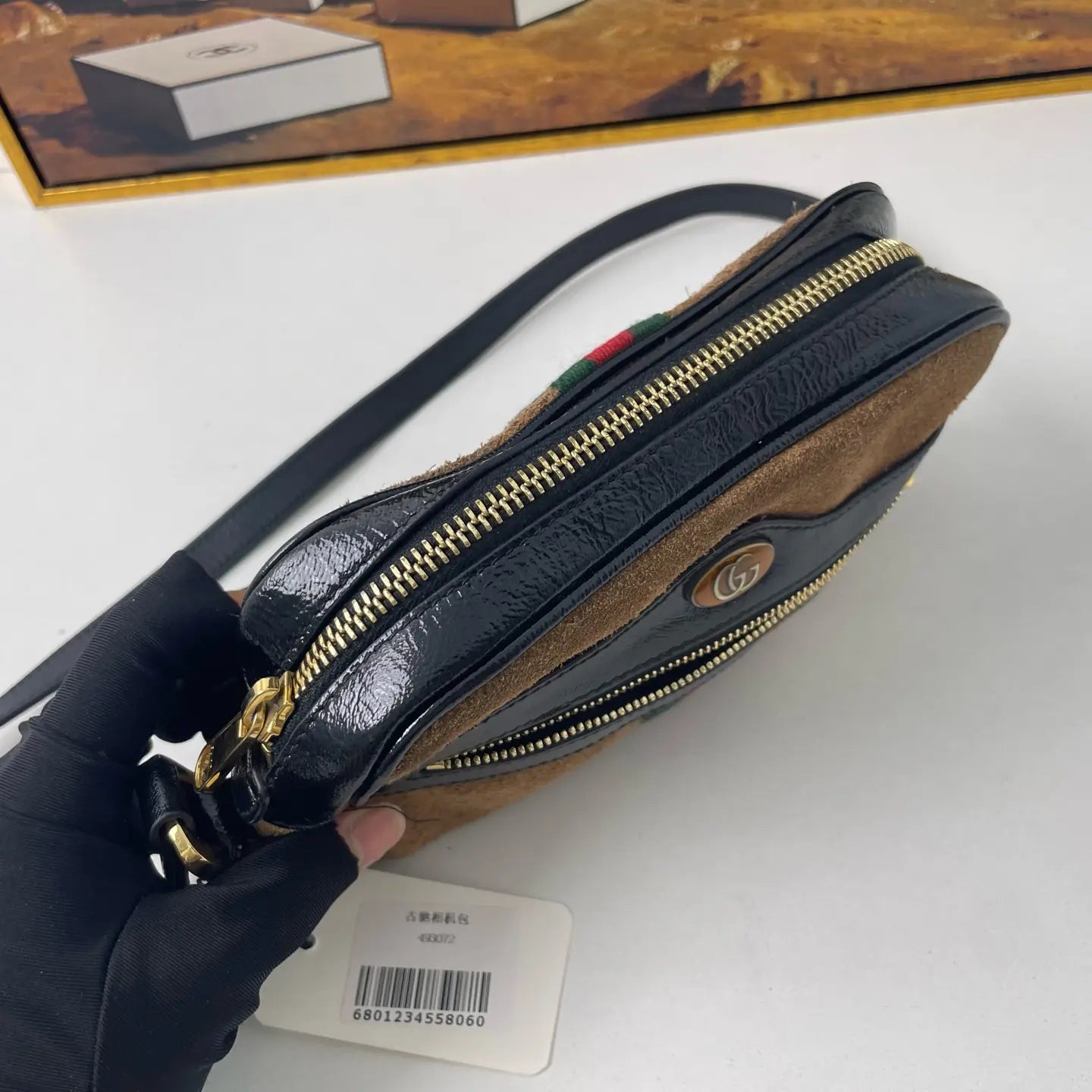Gucci Camera Crossbody Bag 18×13cm