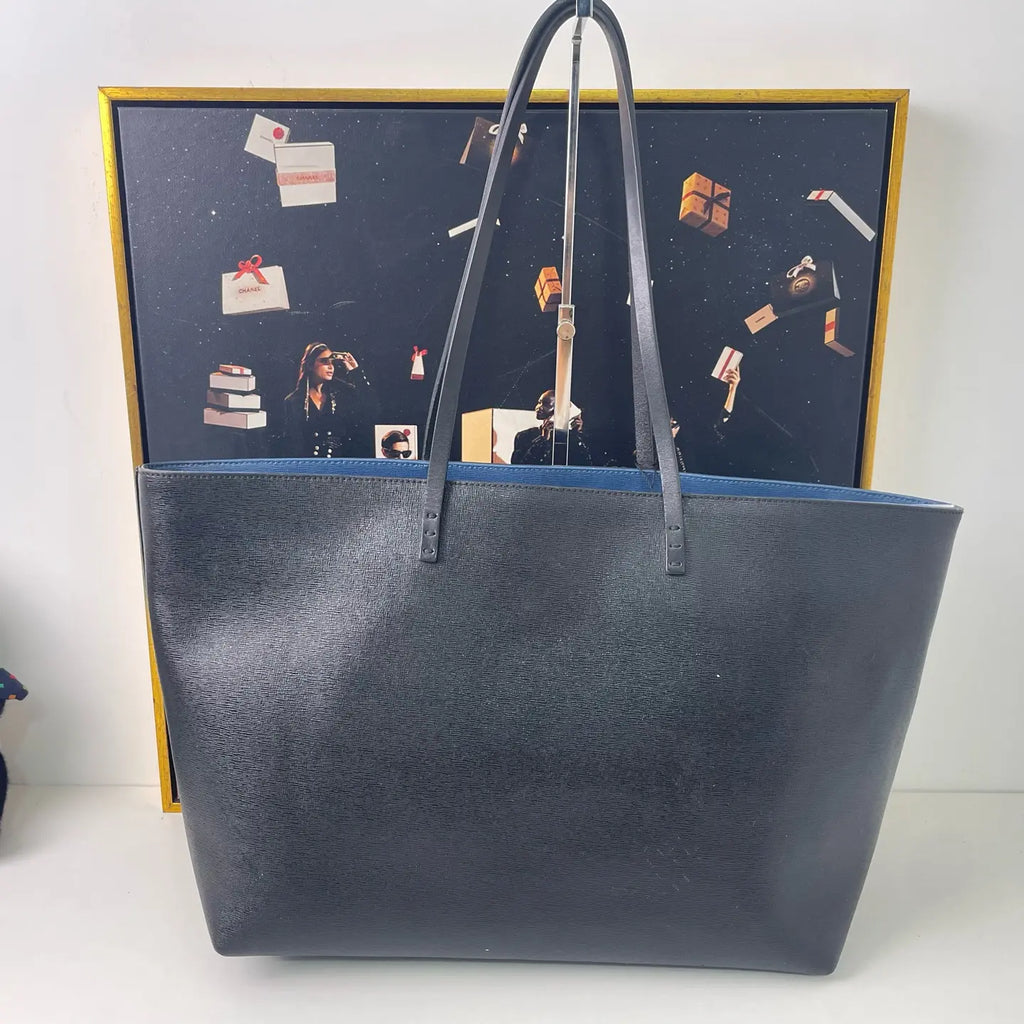 Fendi Monster Leather Tote Bag 35×14cm