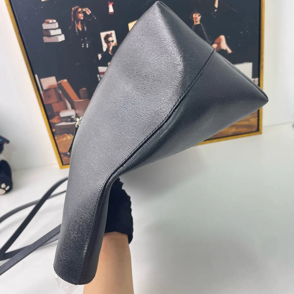 Fendi Monster Leather Tote Bag 35×14cm