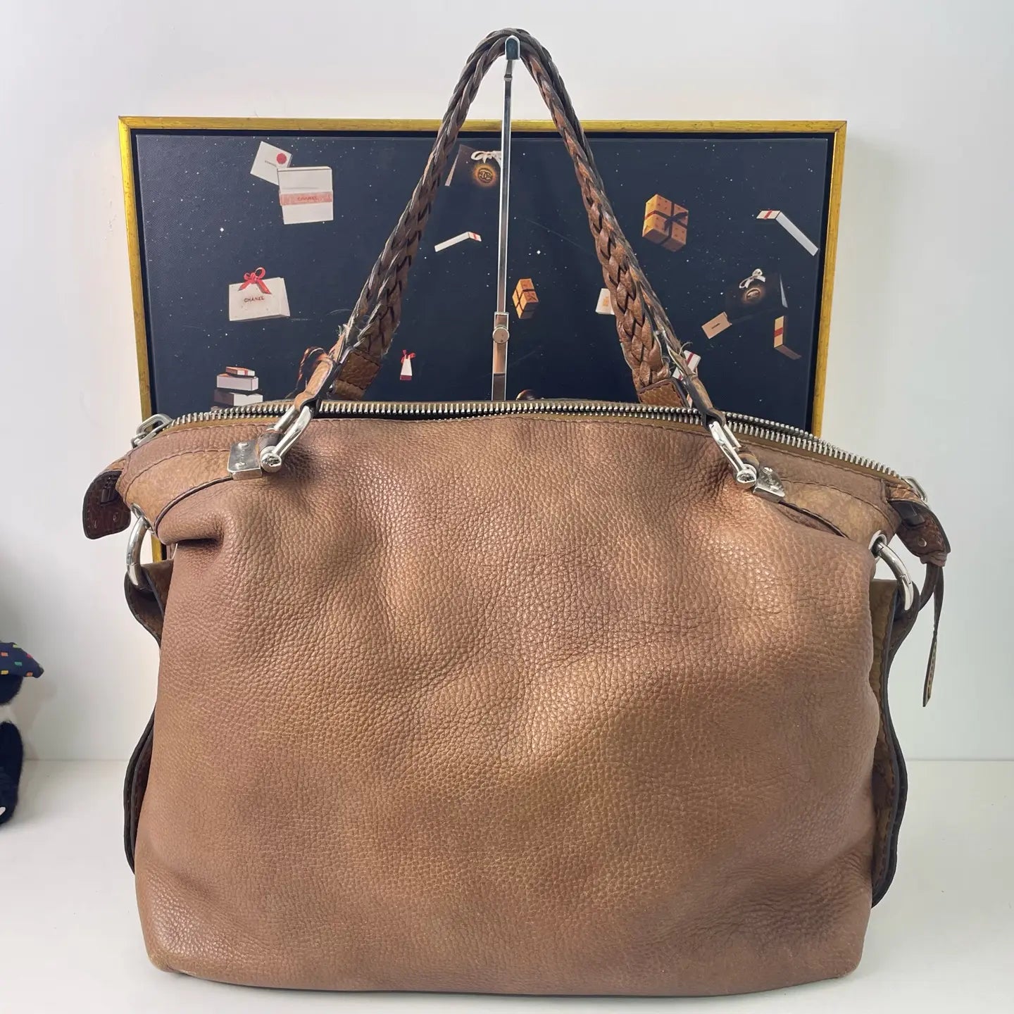 Gucci Leather Tote Handbag 40×15cm