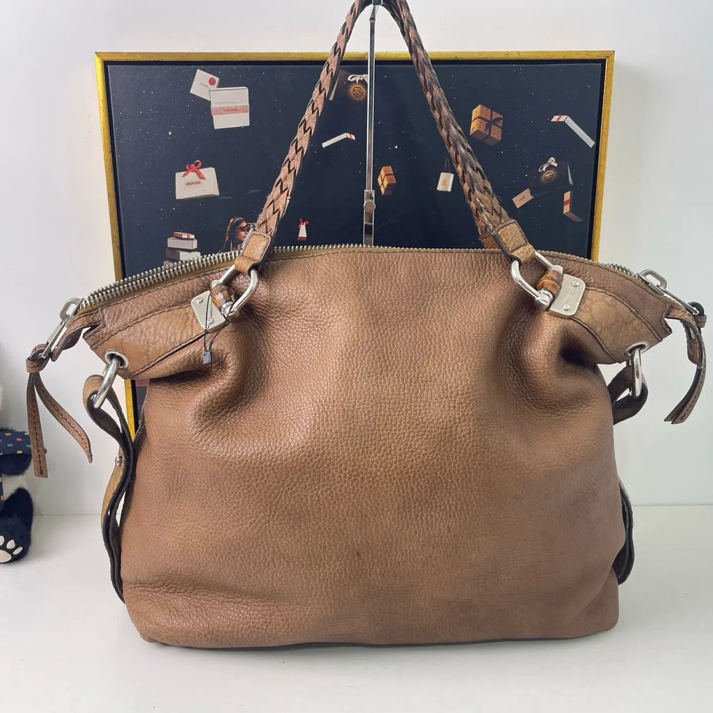 Gucci Leather Tote Handbag 40×15cm