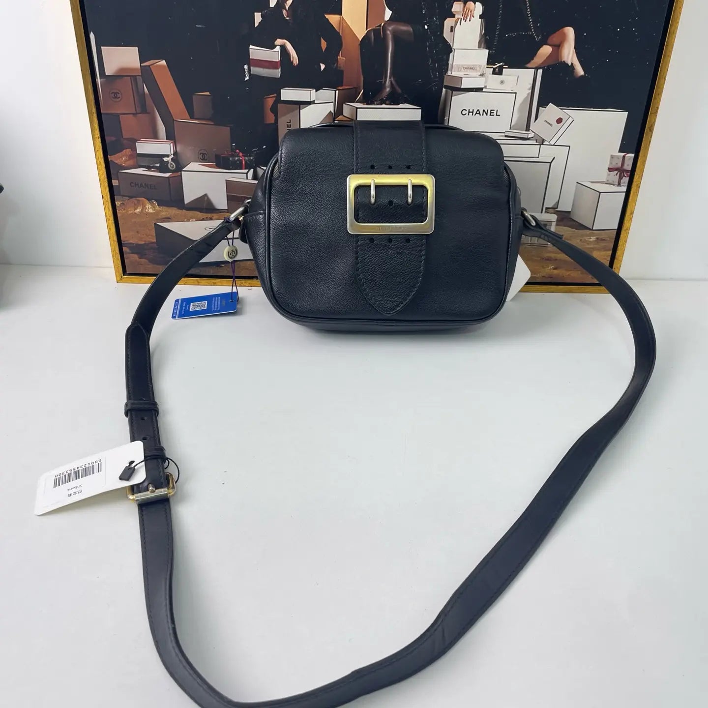 Burberry Camera Crossbody Bag 19.5×7cm