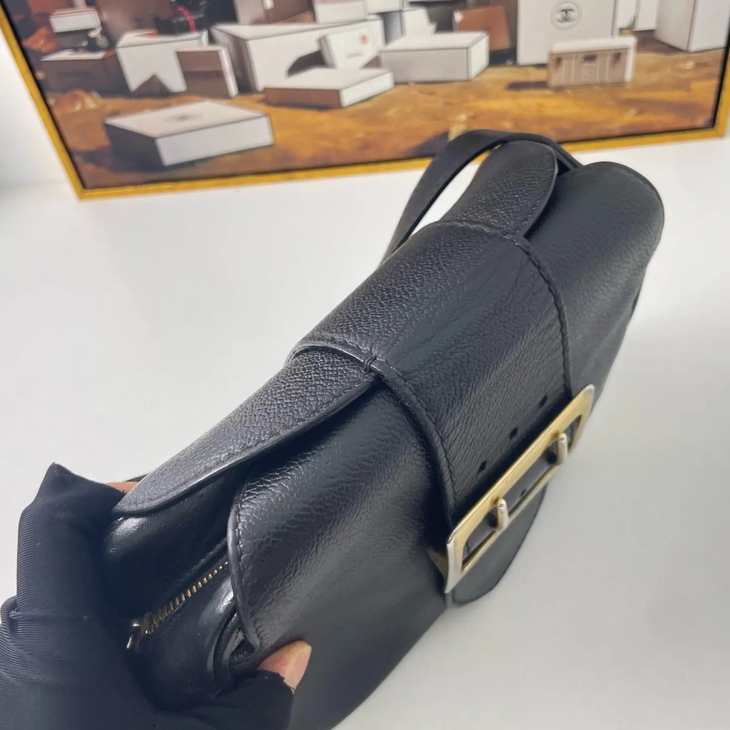 Burberry Camera Crossbody Bag 19.5×7cm