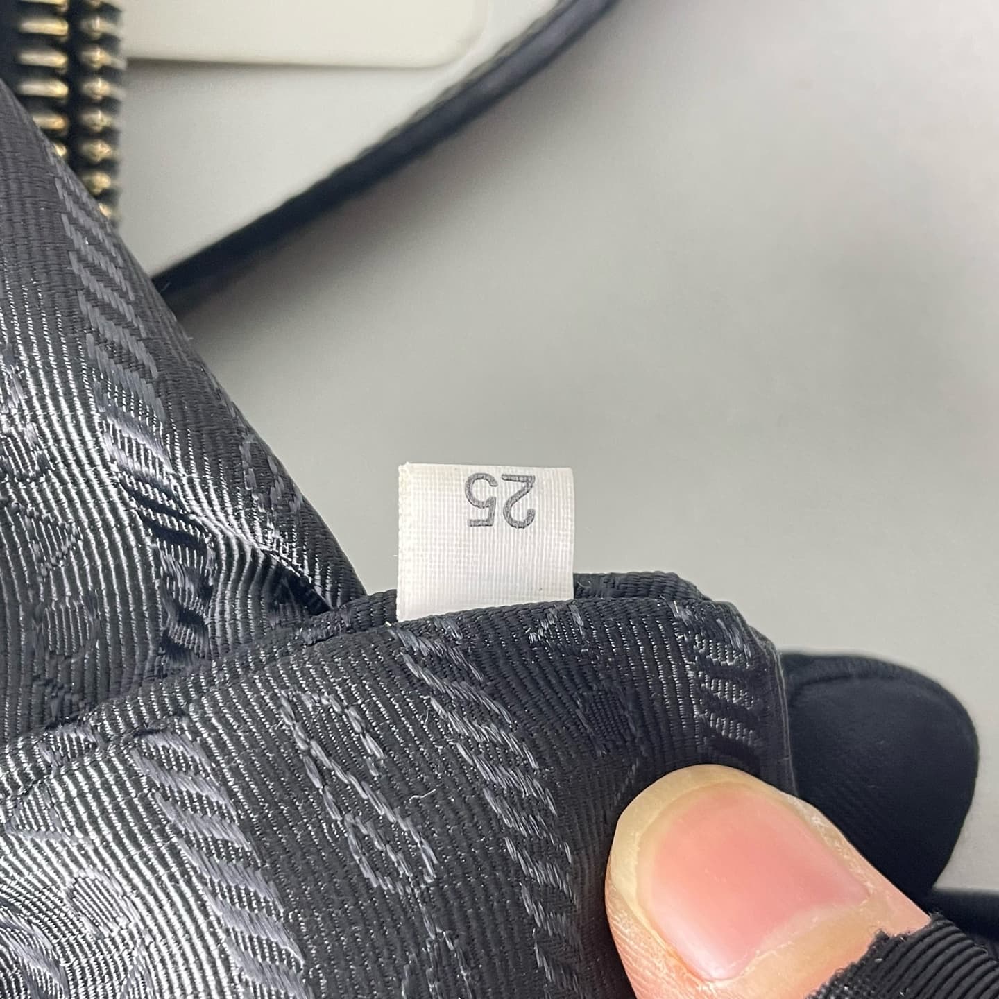 Prada Saffiano Leather Double Handle Bag 34×15cm