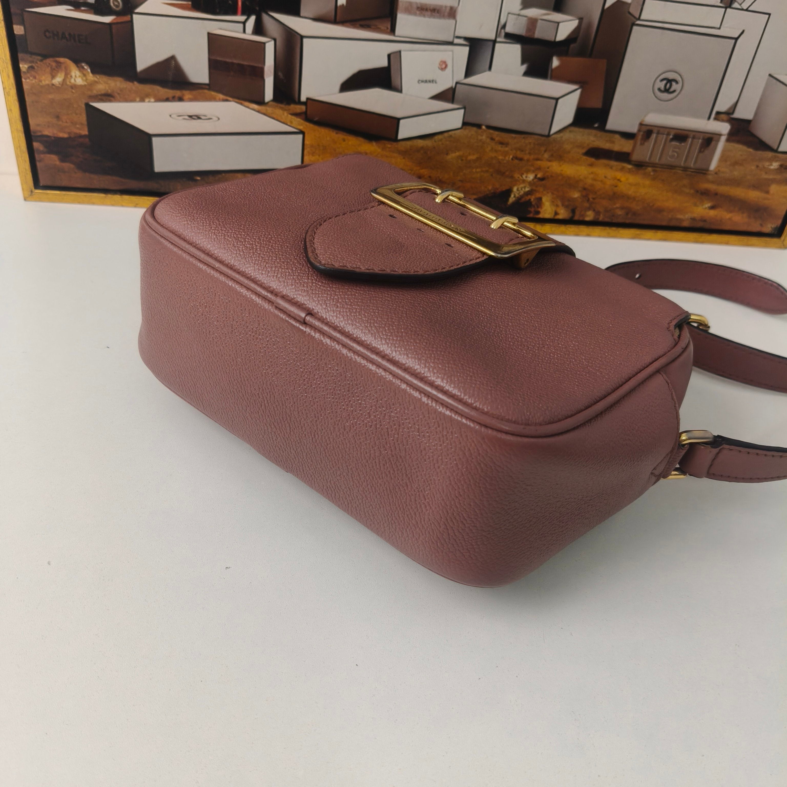 Burberry Small Camera Crossbody Bag 20×7cm – 95% New