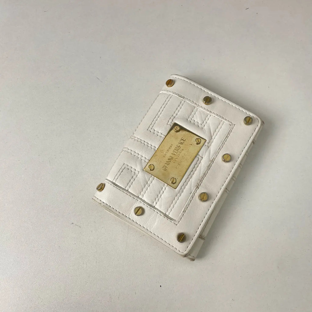 Versace Leather Card Holder Wallet 11×7cm