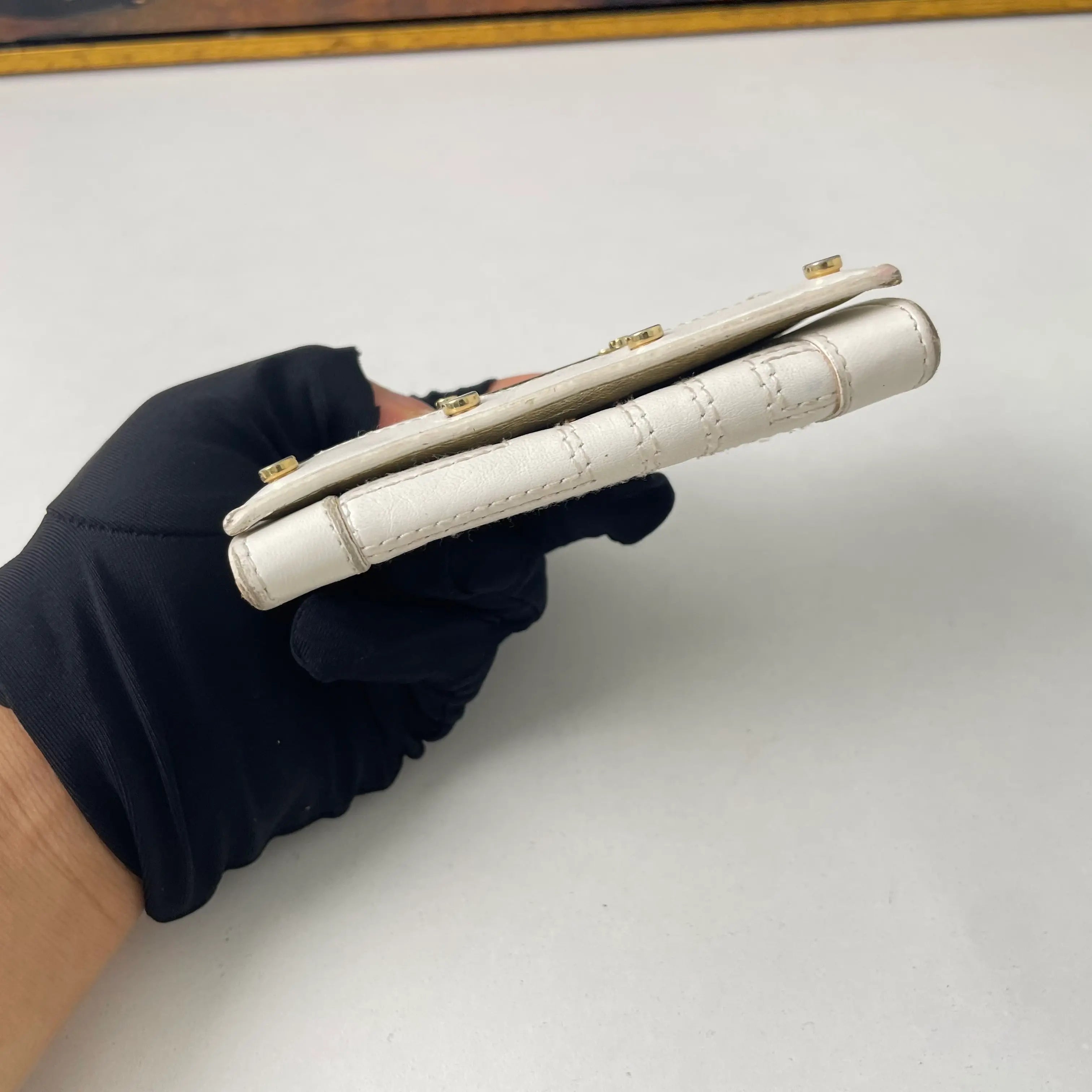 Versace Leather Card Holder Wallet 11×7cm