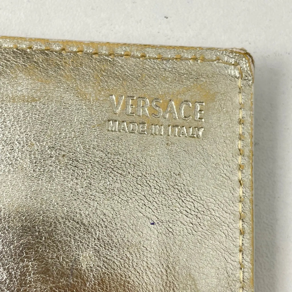 Versace Leather Card Holder Wallet 11×7cm