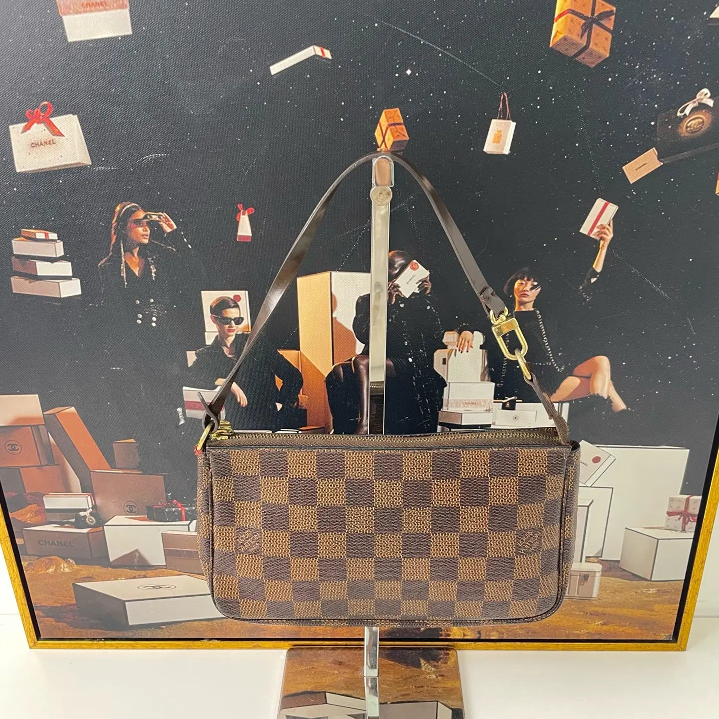 Louis Vuitton Mahjong Shoulder Handbag 21×12×4cm