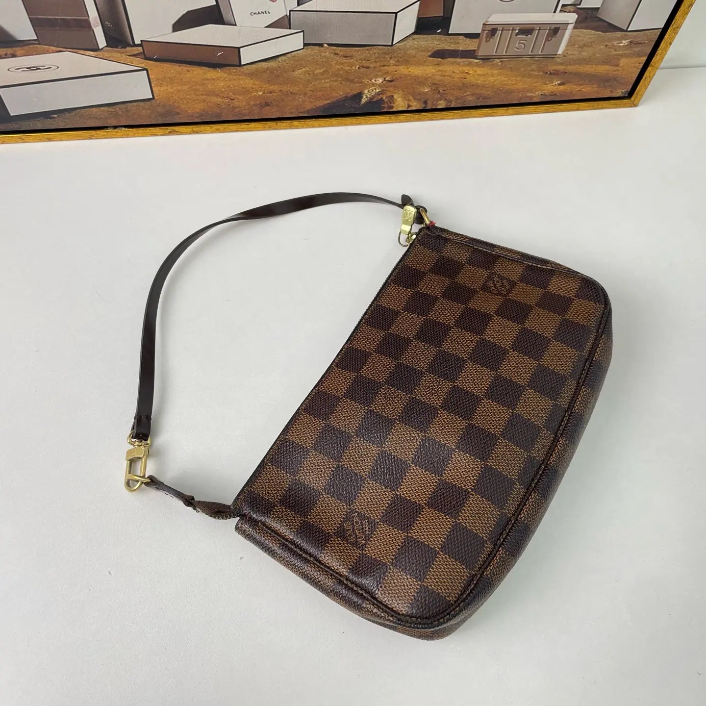 Louis Vuitton Mahjong Shoulder Handbag 21×12×4cm