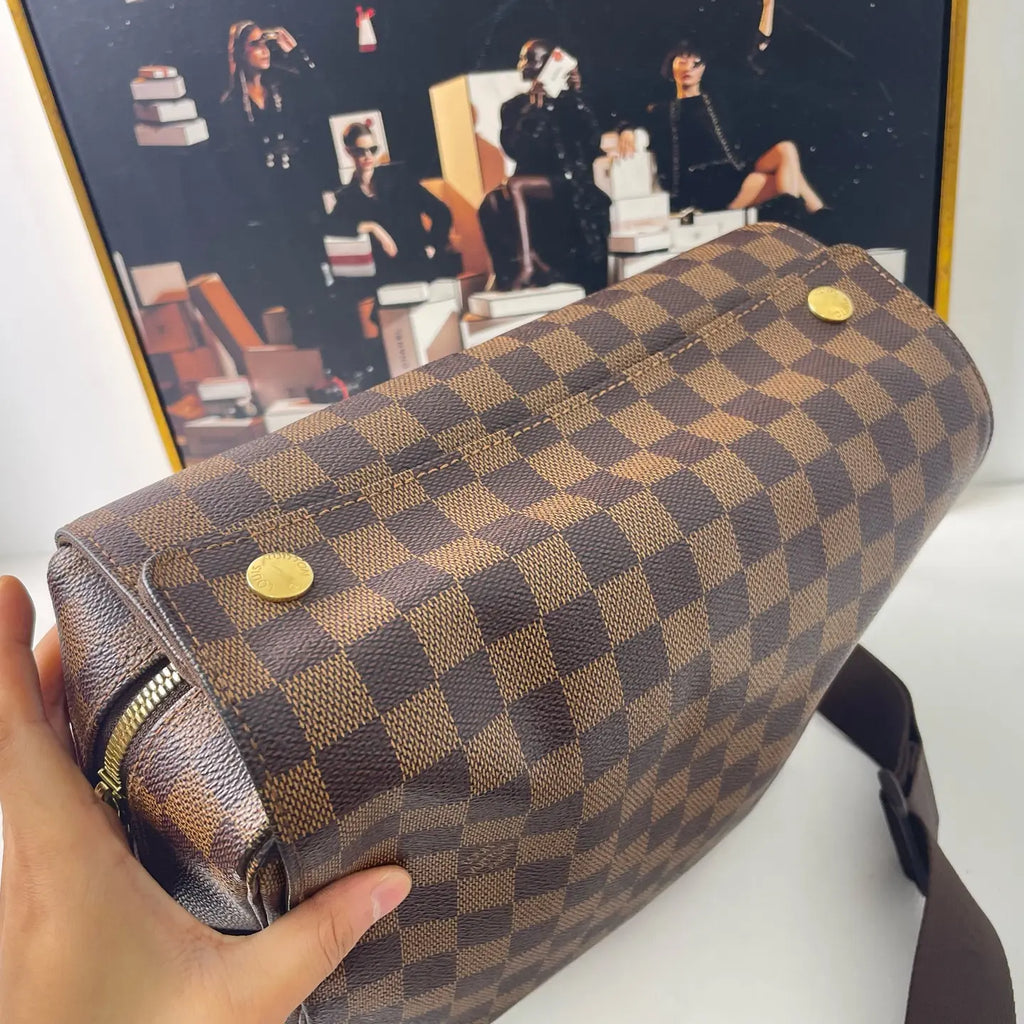 Louis Vuitton Damier Ebene Shoulder Bag 27×13×23cm