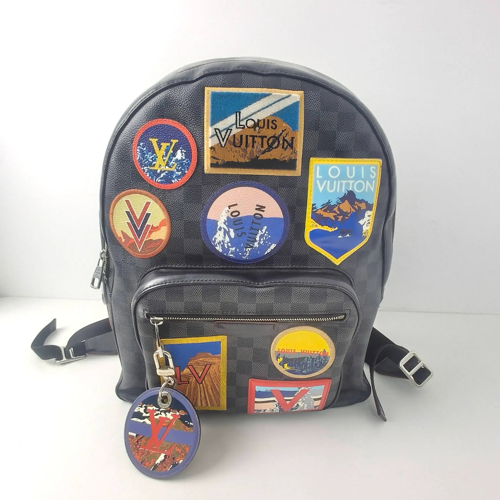 Louis Vuitton Damier Graphite Backpack 30×12×37cm