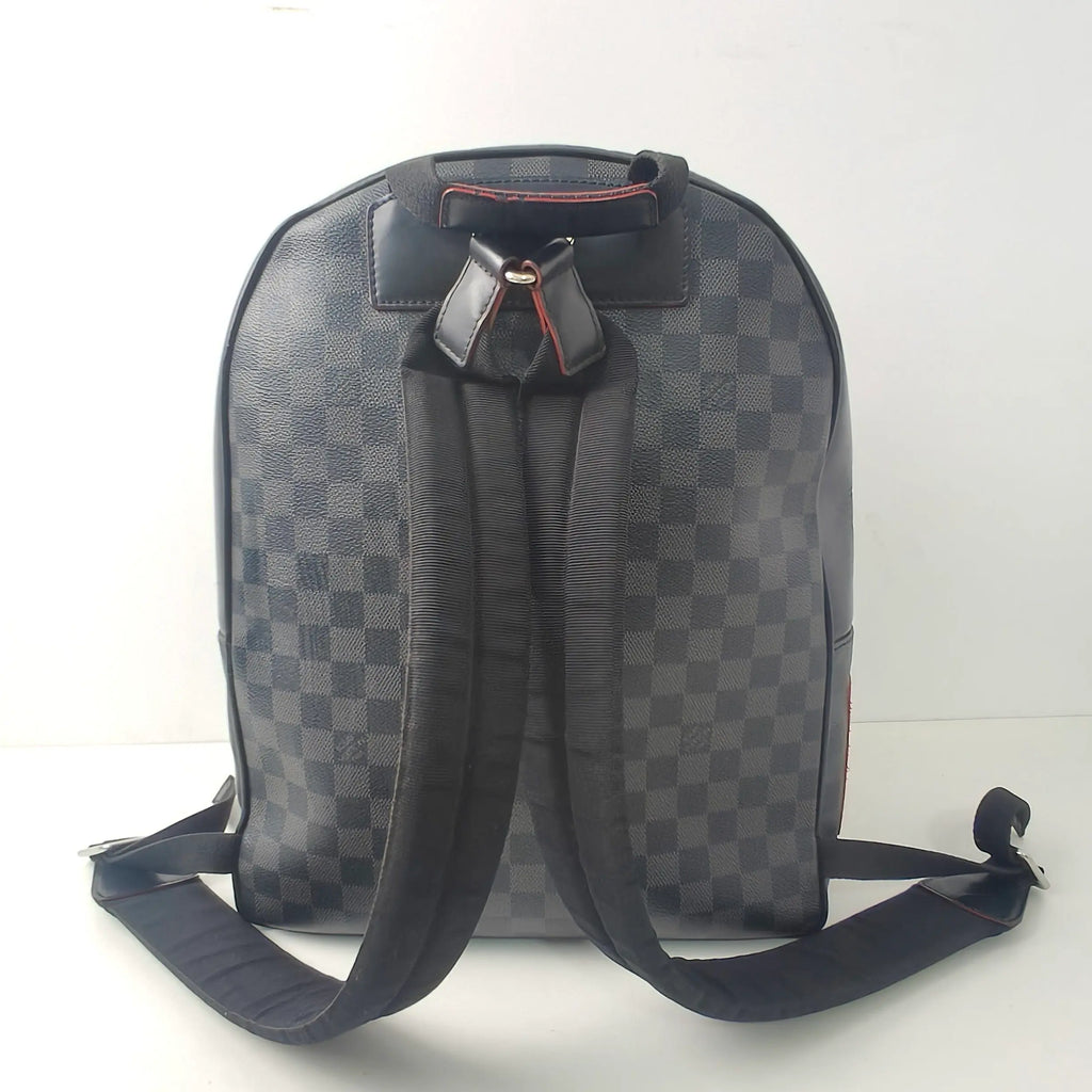Louis Vuitton Damier Graphite Backpack 30×12×37cm