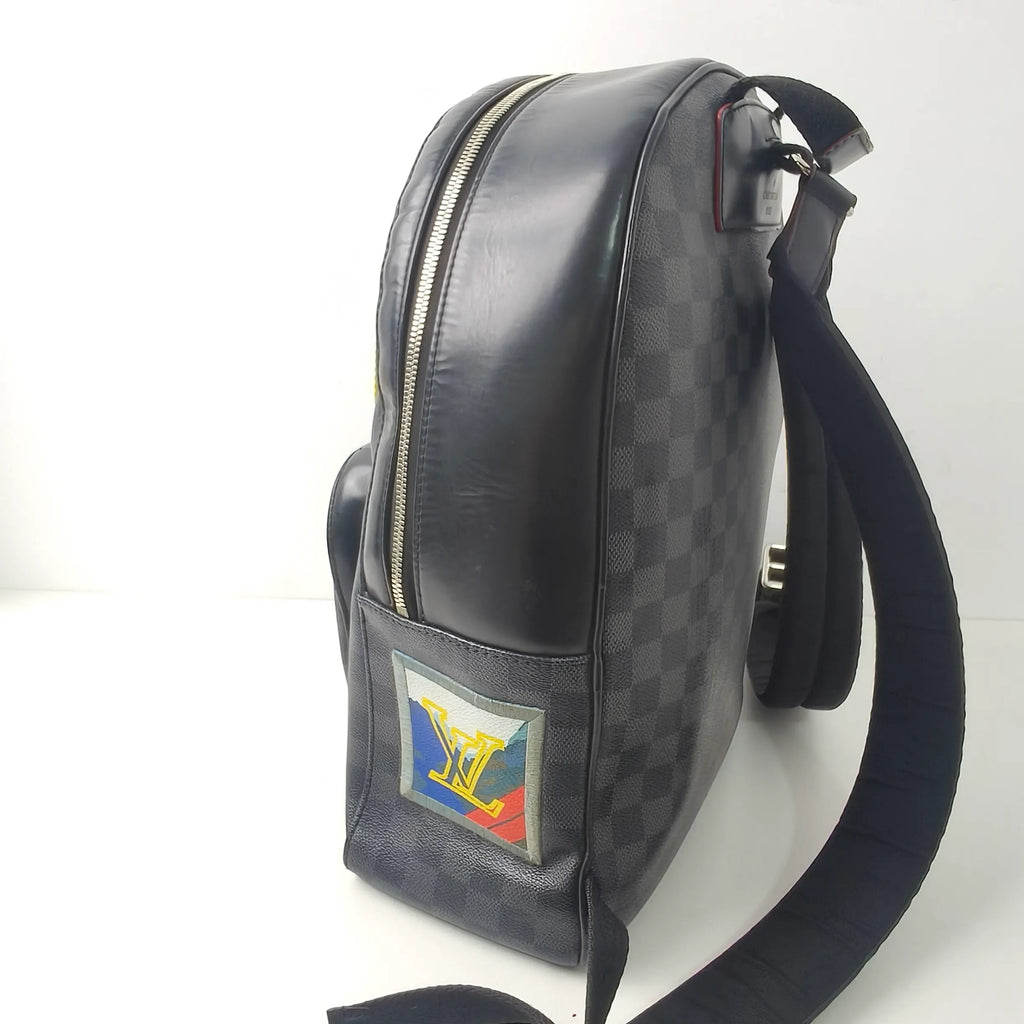 Louis Vuitton Damier Graphite Backpack 30×12×37cm