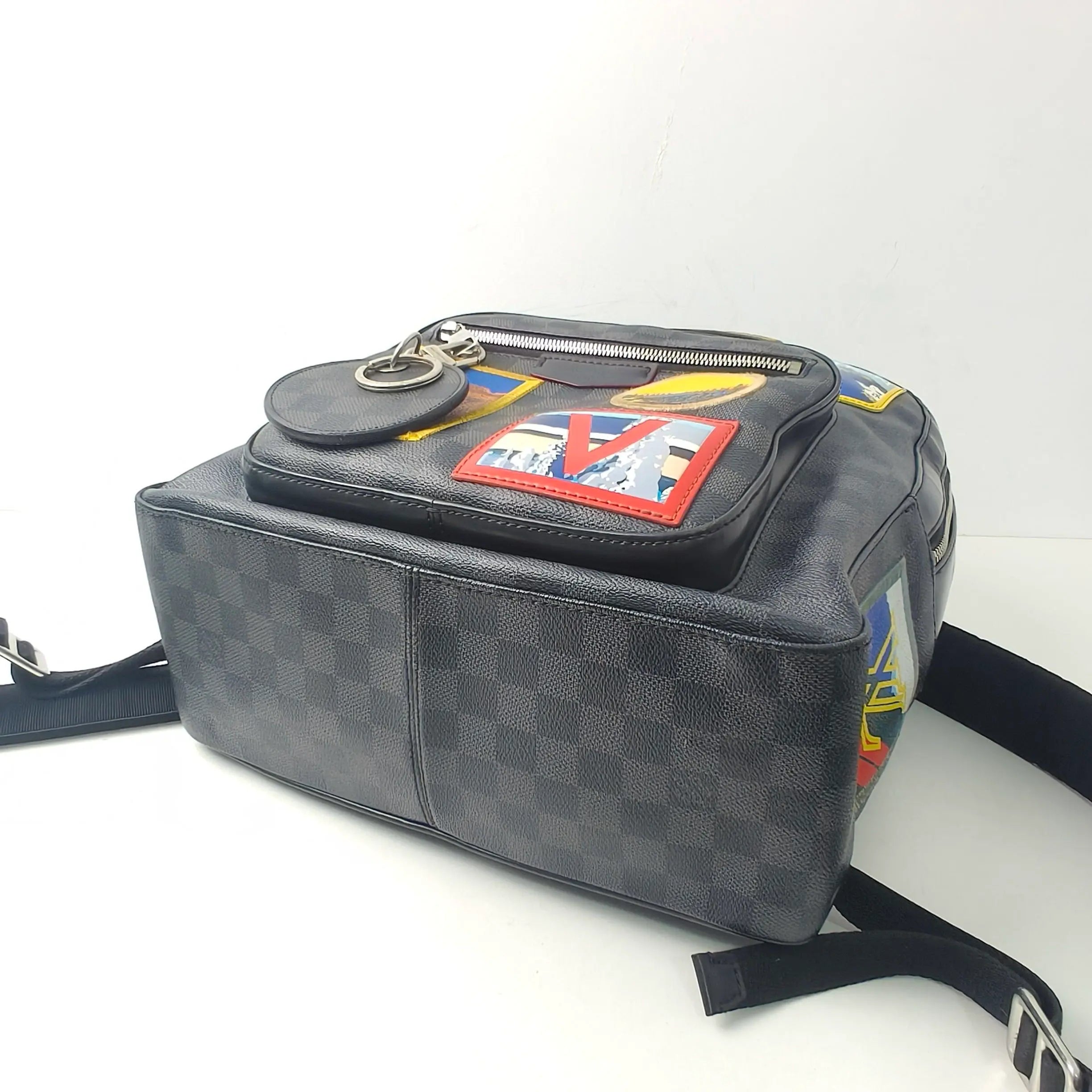 Louis Vuitton Damier Graphite Backpack 30×12×37cm