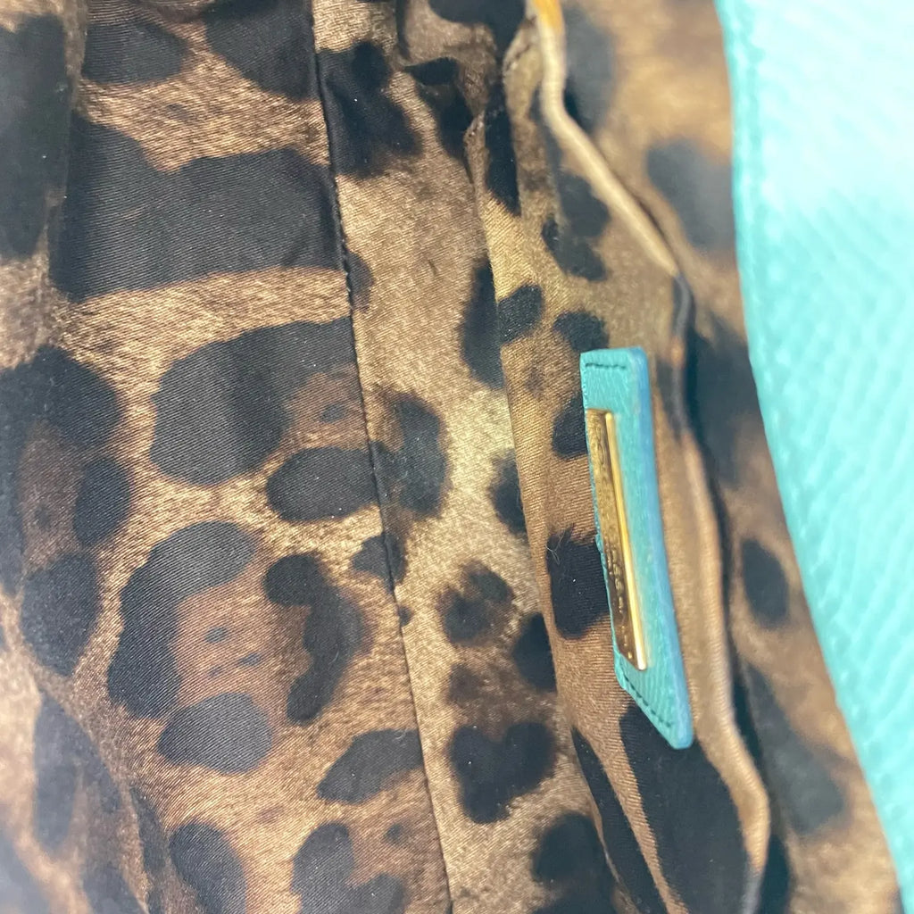 Dolce & Gabbana Sicily Mini Handbag Tiffany Blue 20×7×15cm