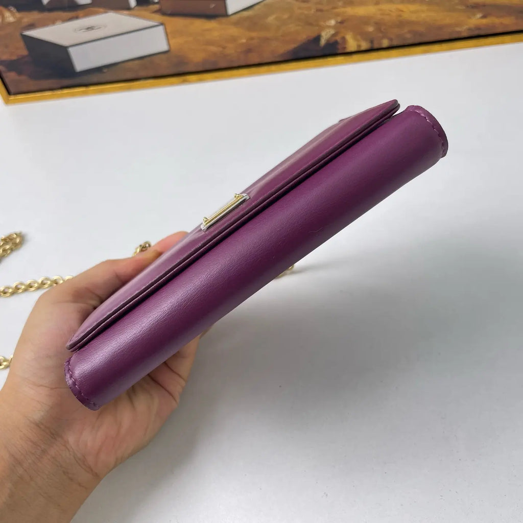 Dolce & Gabbana Chain Crossbody Bag 15×9.5cm