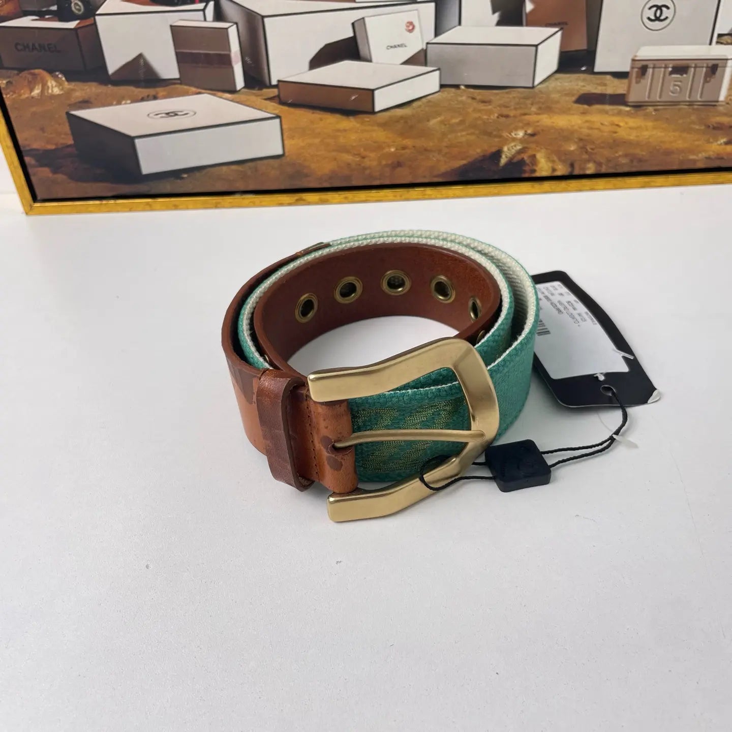 Dolce & Gabbana Leather Belt 95cm