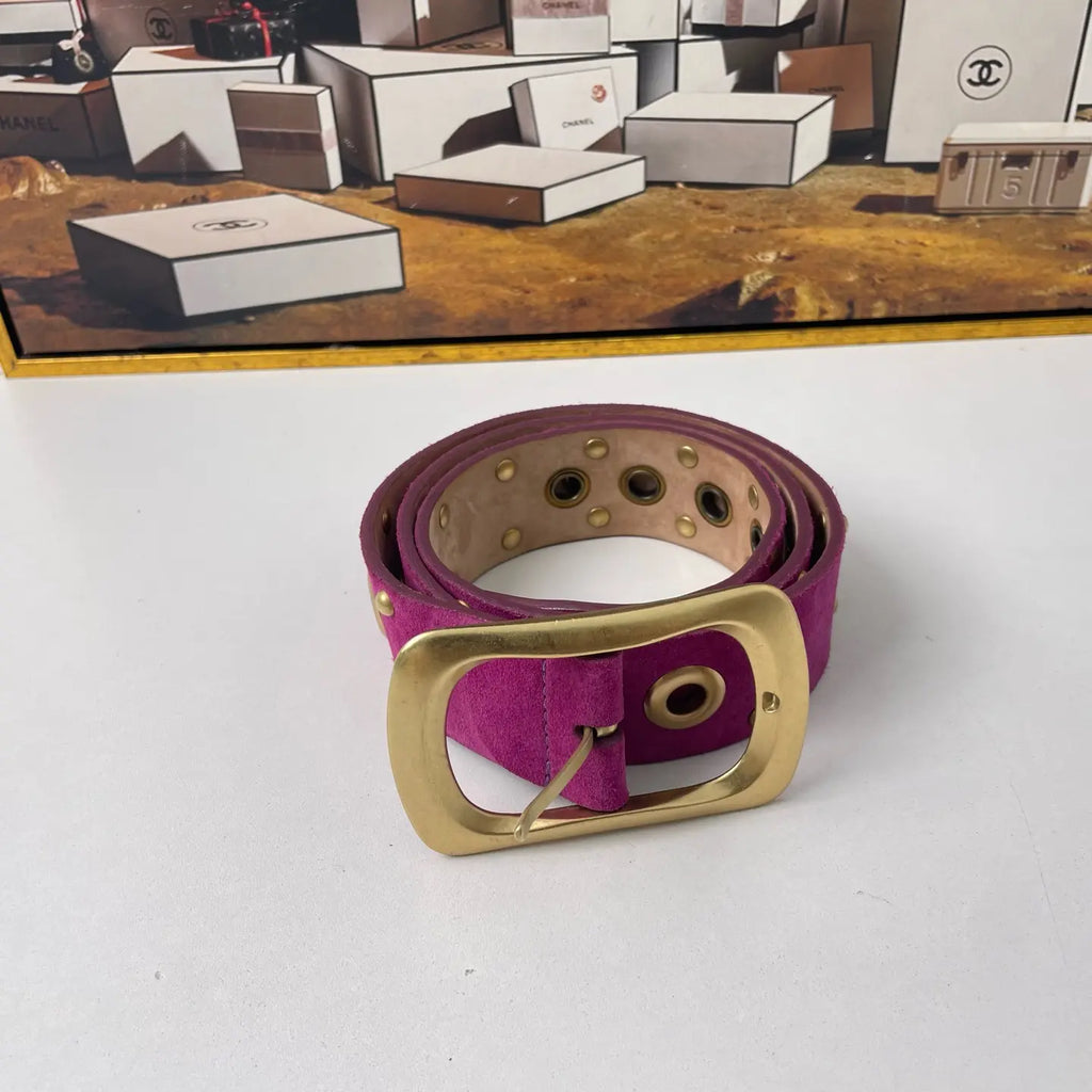 Dolce & Gabbana Leather Belt 90cm