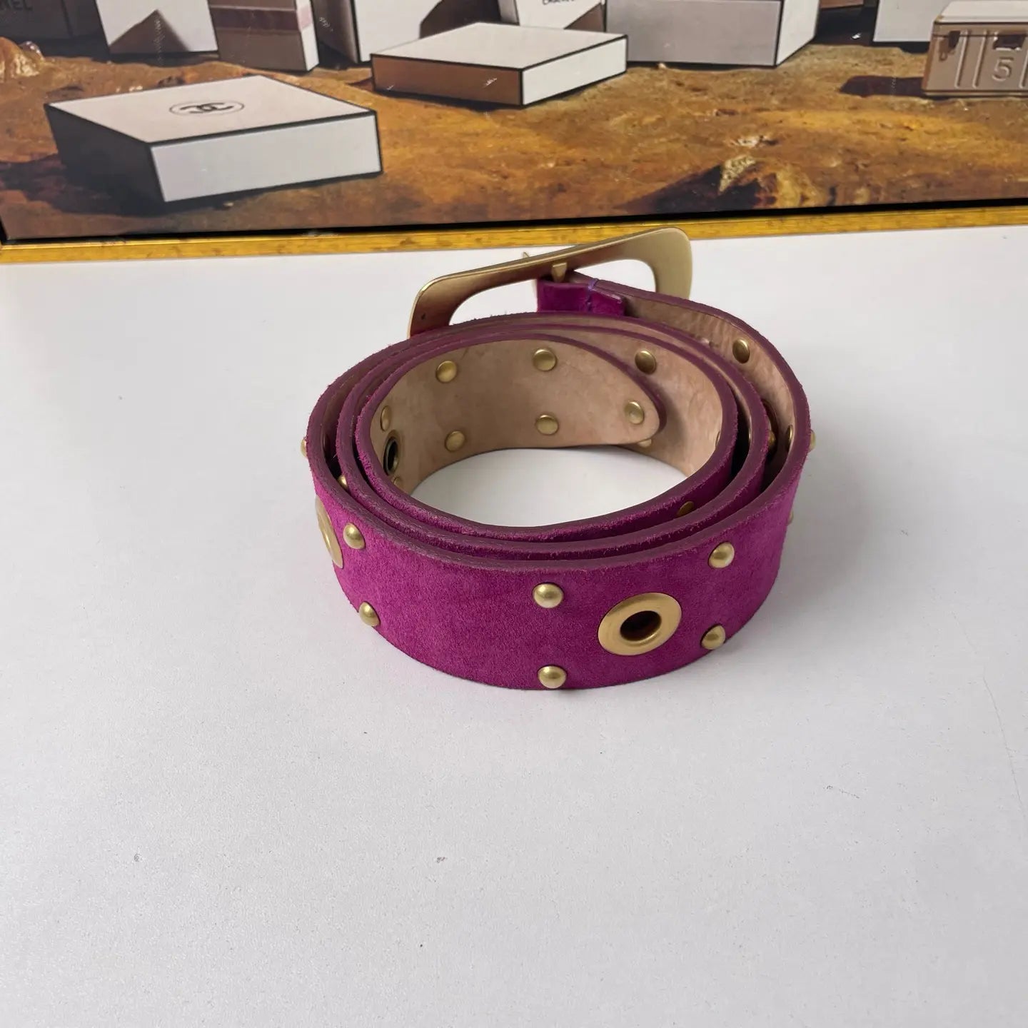 Dolce & Gabbana Leather Belt 90cm